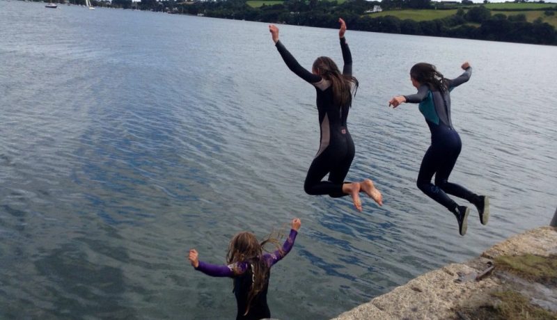 Quay jumping and the cinema